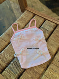 Load image into Gallery viewer, Pink Bow Strap Pet Top