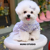 Load image into Gallery viewer, Purple floral dress