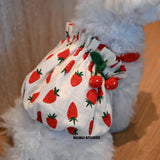 Load image into Gallery viewer, Strawberry puff ball skirt