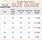 Load image into Gallery viewer, Purple floral dress